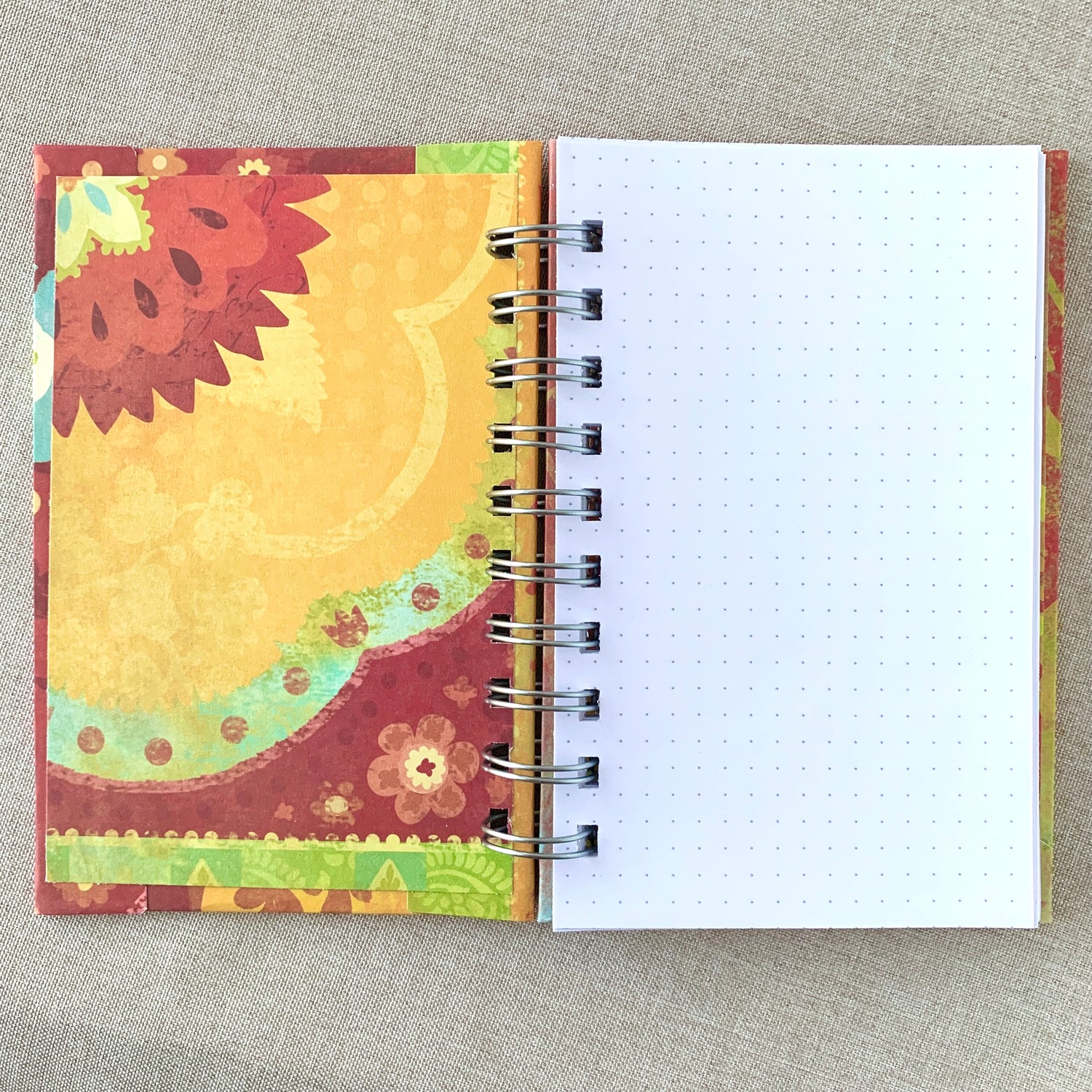 Latin Beauty - A6 - 4x6 - Dot Grid - Bullet Journal - Planner - Spiral by FP Journals