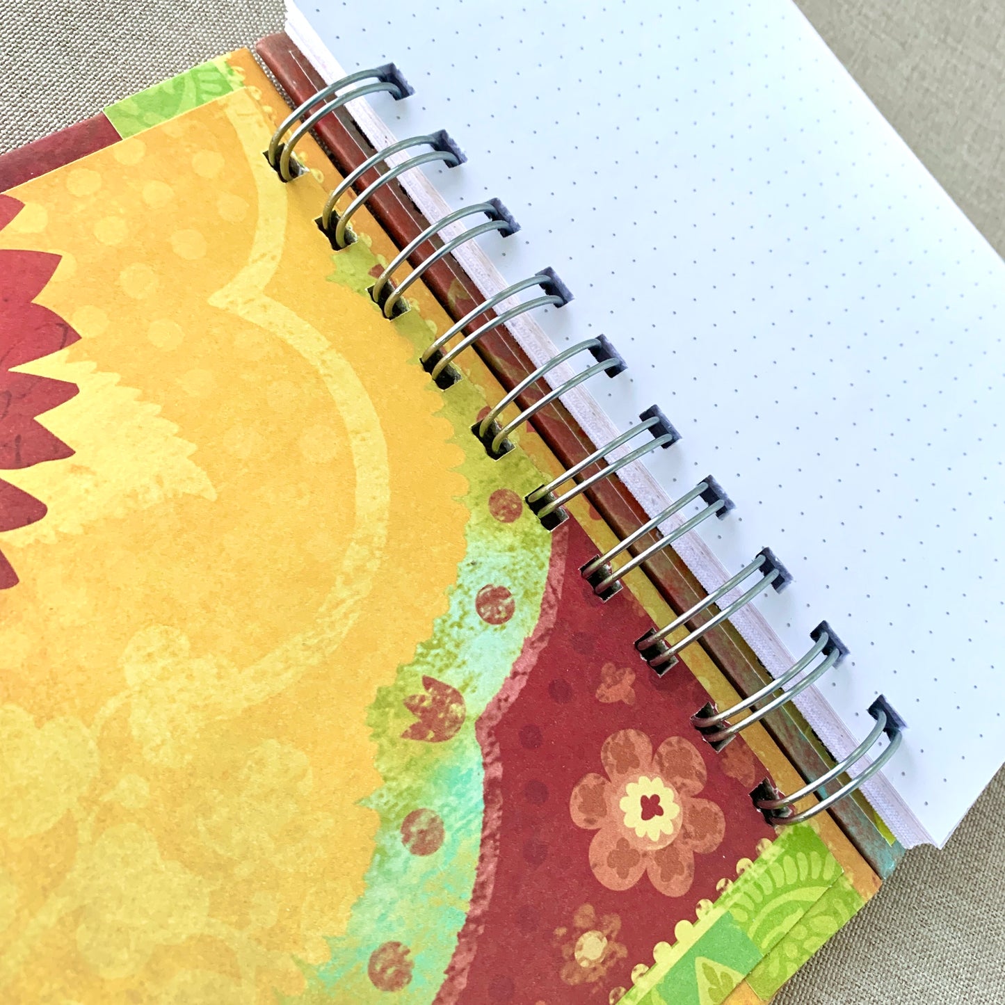 Latin Beauty - A6 - 4x6 - Dot Grid - Bullet Journal - Planner - Spiral by FP Journals