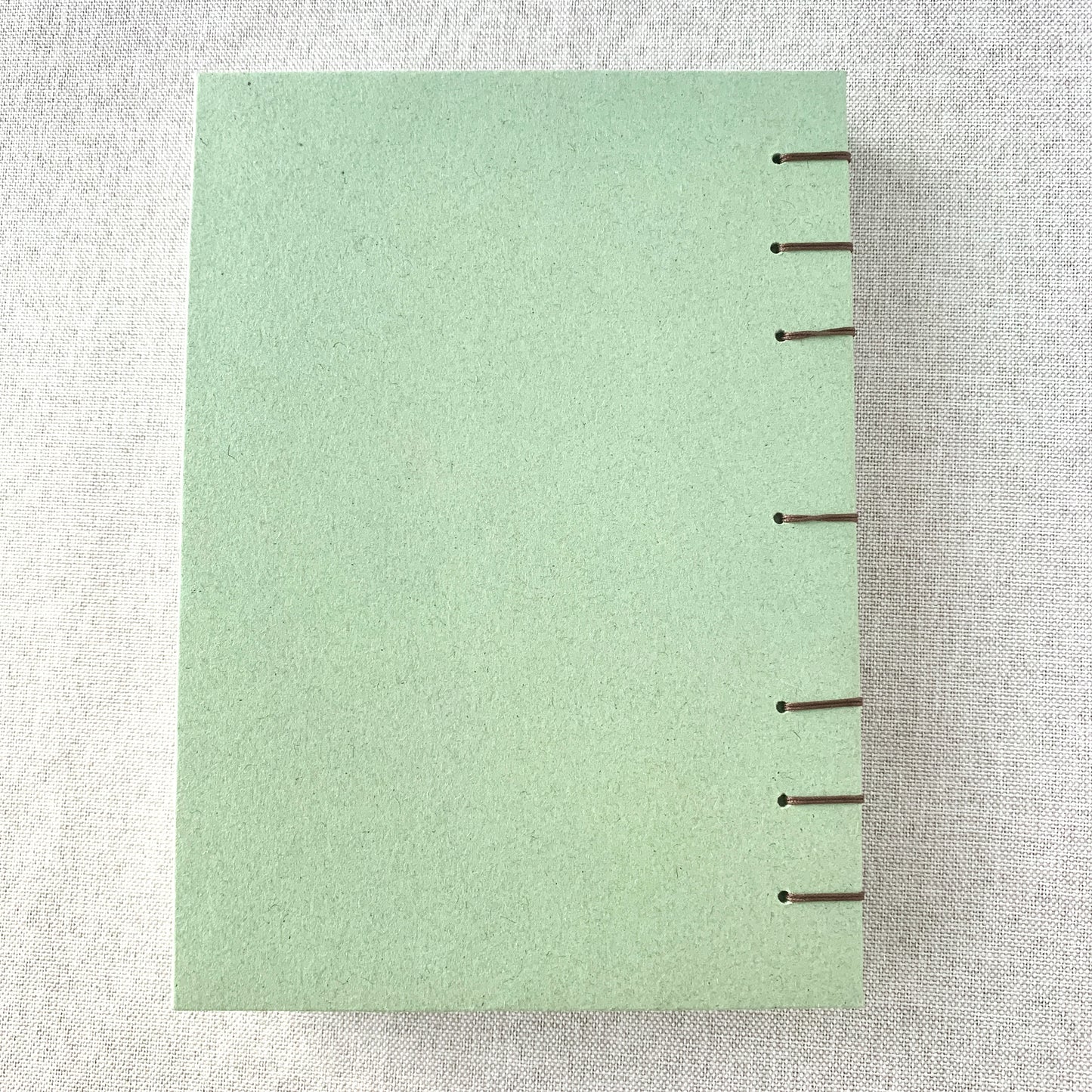 Fern - A6 - Dot Grid - Coptic Bound - Fountain Pen Notebook - Handmade Journal