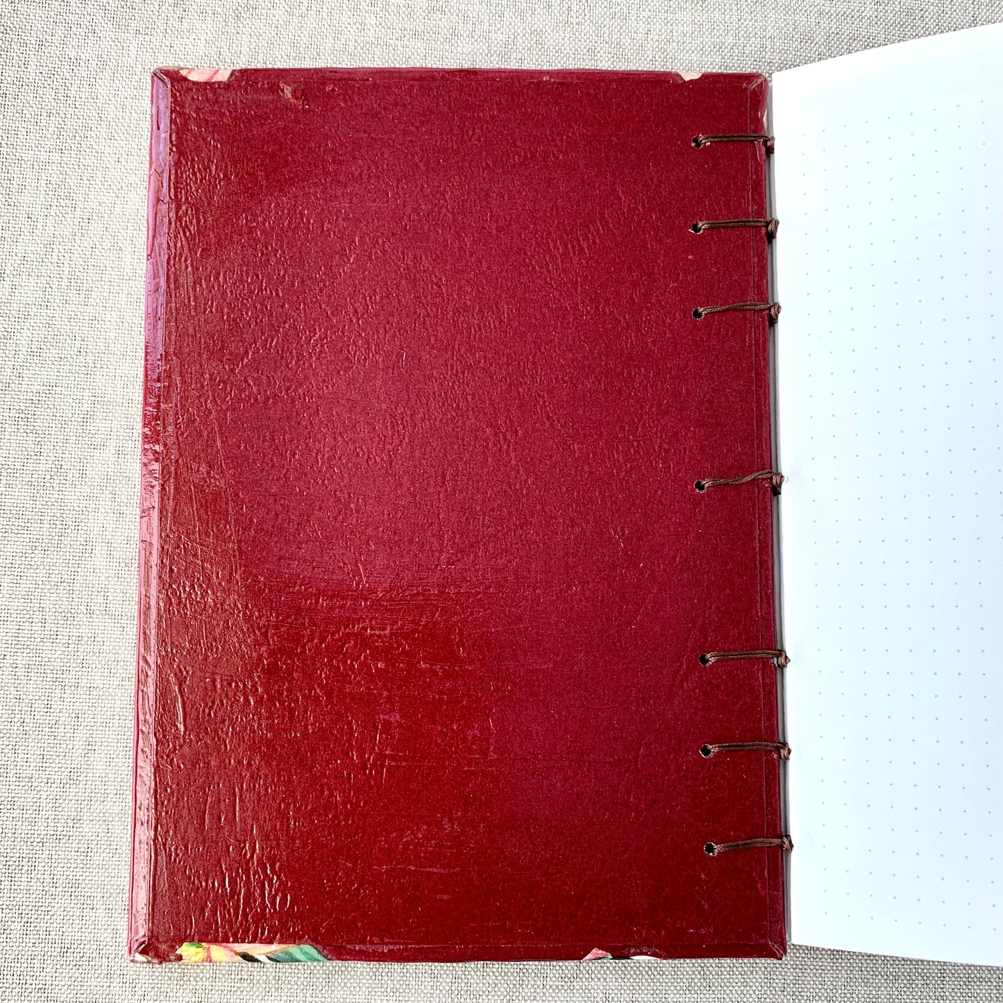 Fairy - A6 - Dot Grid - Coptic Bound - Fountain Pen Notebook - Handmade Journal