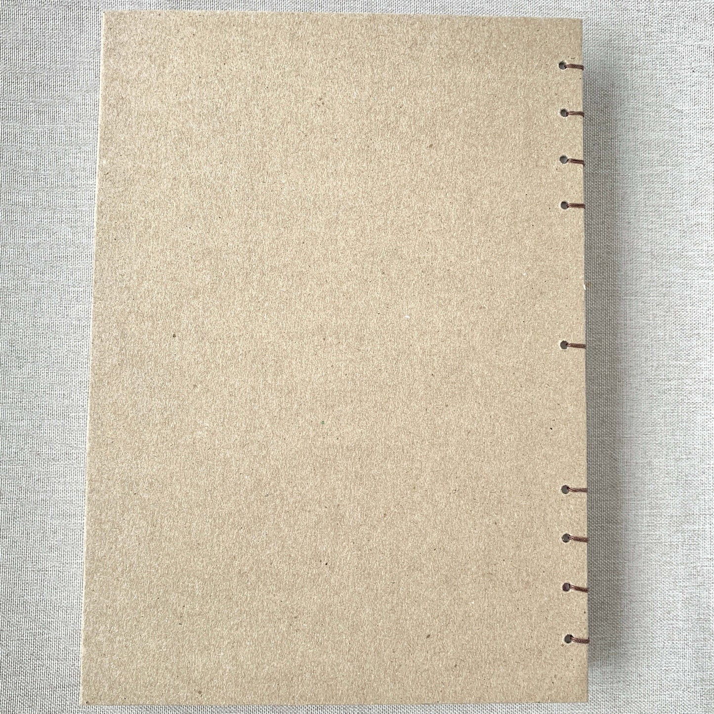 Kraft - Coptic Journal - A5 - 6x8 Dot Grid - Bullet Journal - Planner  by FP Journals