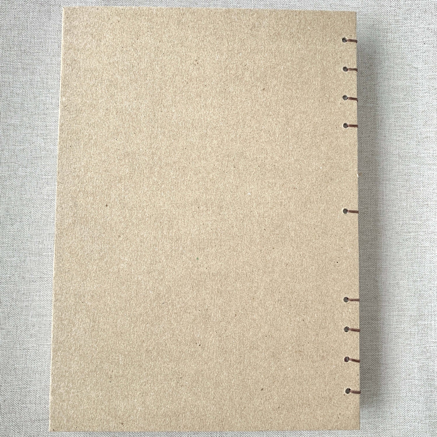 Kraft - Coptic Journal - A5 - 6x8 Dot Grid - Bullet Journal - Planner  by FP Journals