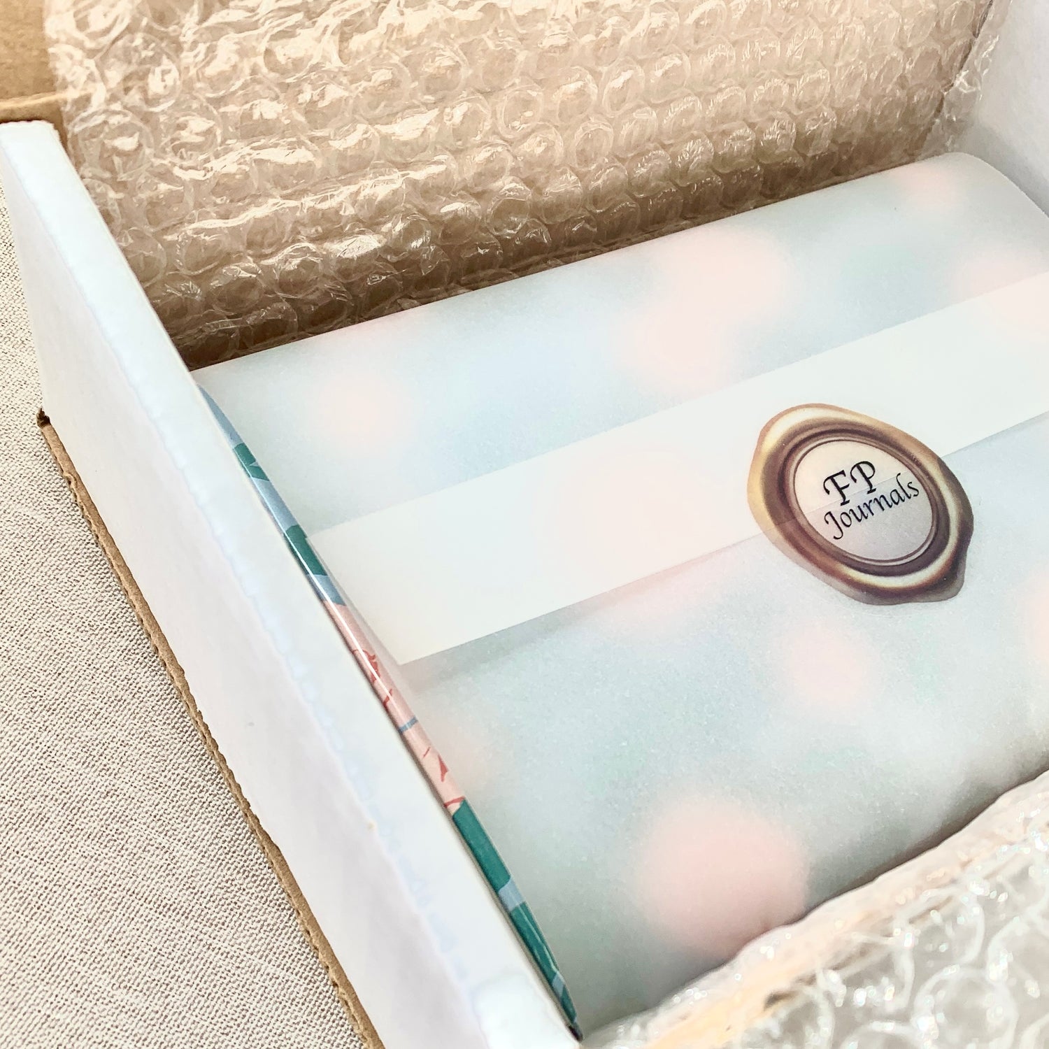Pastel Swirl - Coptic Journal - A6 - 4x6 Dot Grid - Bullet Journal - P by FP Journals