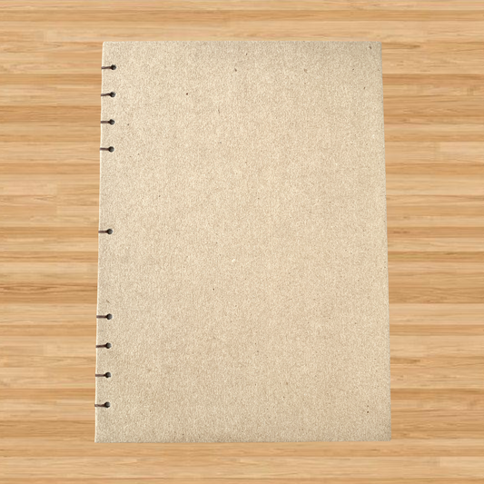 Kraft - Coptic Journal - A5 - 6x8 Dot Grid - Bullet Journal - Planner  by FP Journals