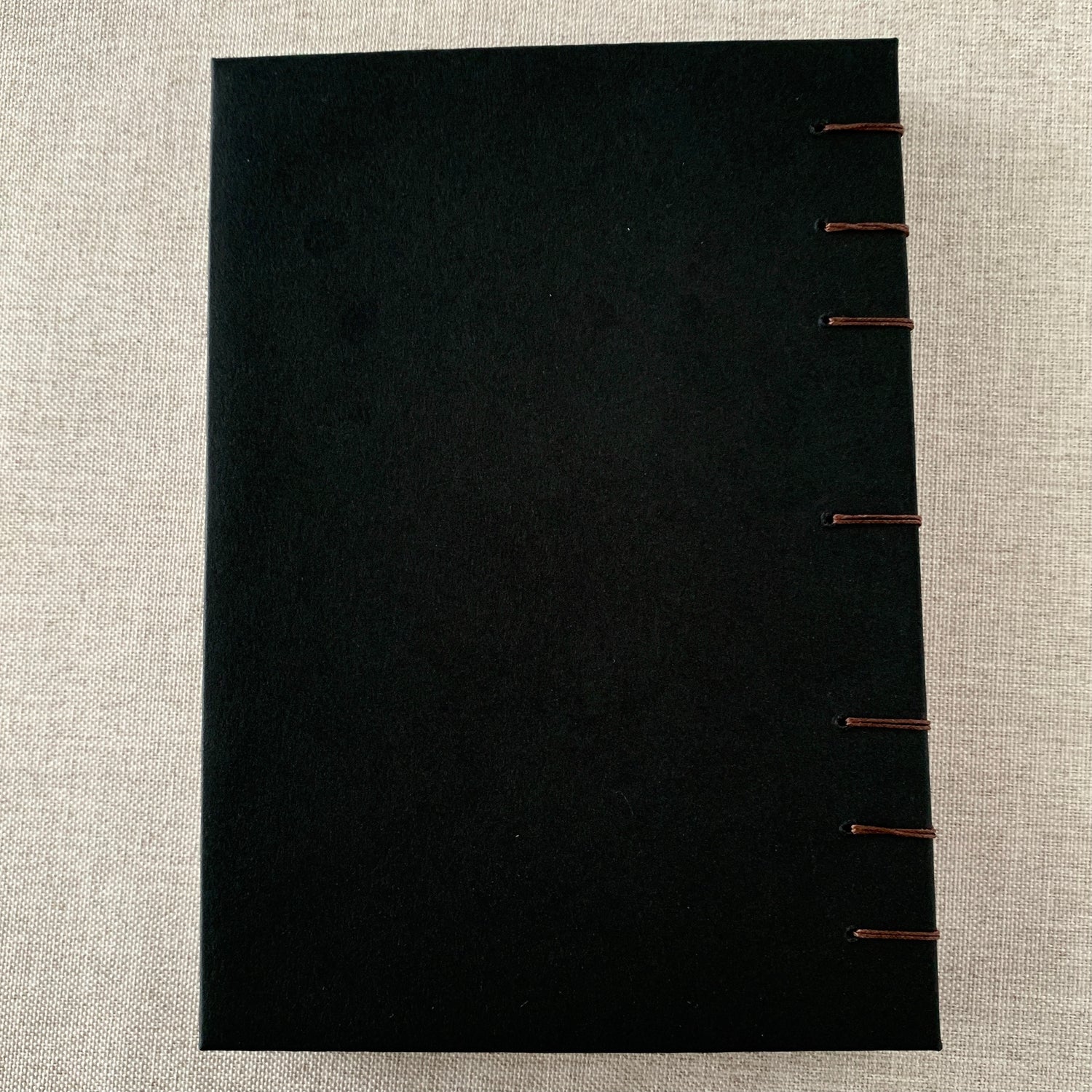 Butterfly Script - Coptic Journal - A6 - 4x6 Dot Grid - Bullet Journal by FP Journals