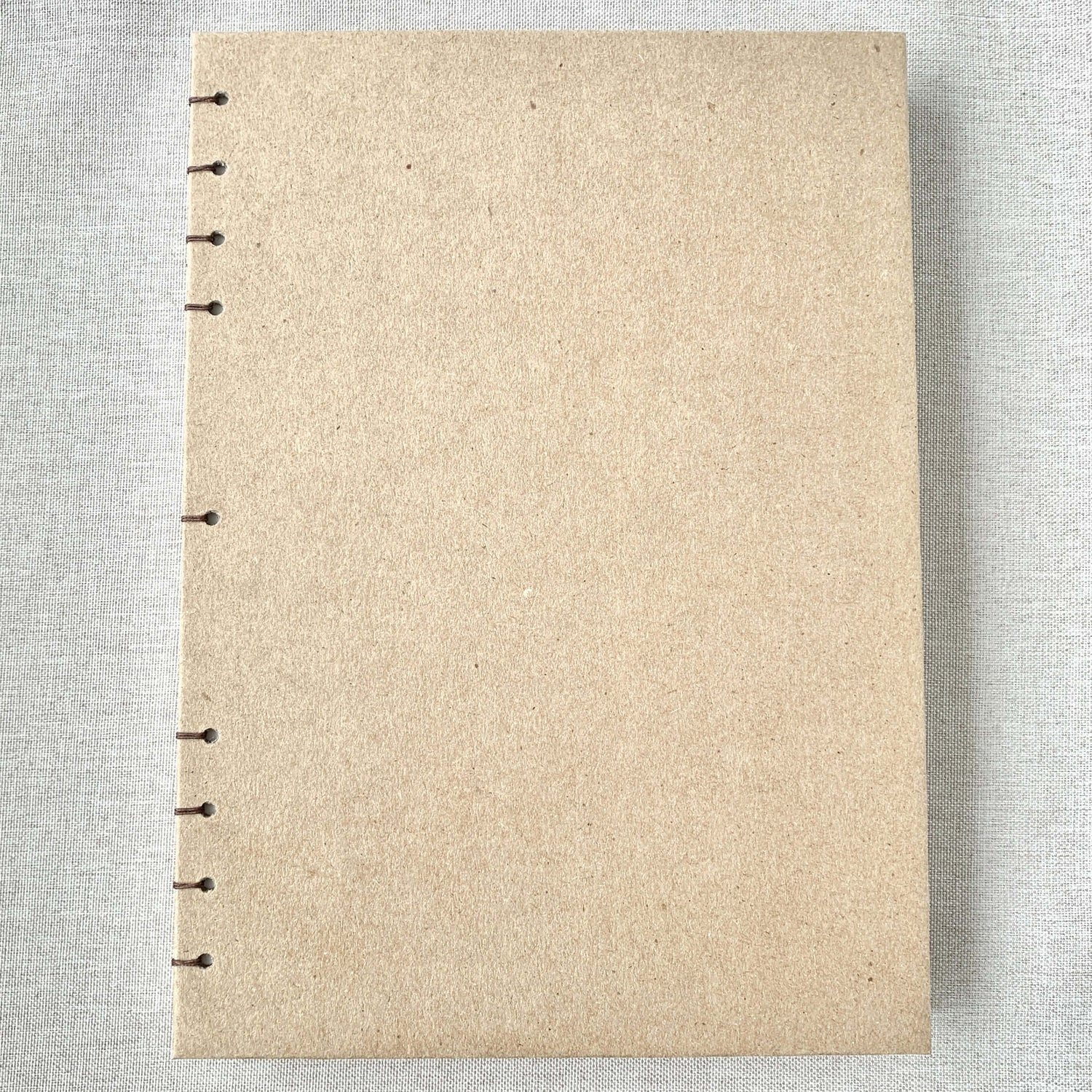 Kraft - Coptic Journal - A5 - 6x8 Dot Grid - Bullet Journal - Planner  by FP Journals