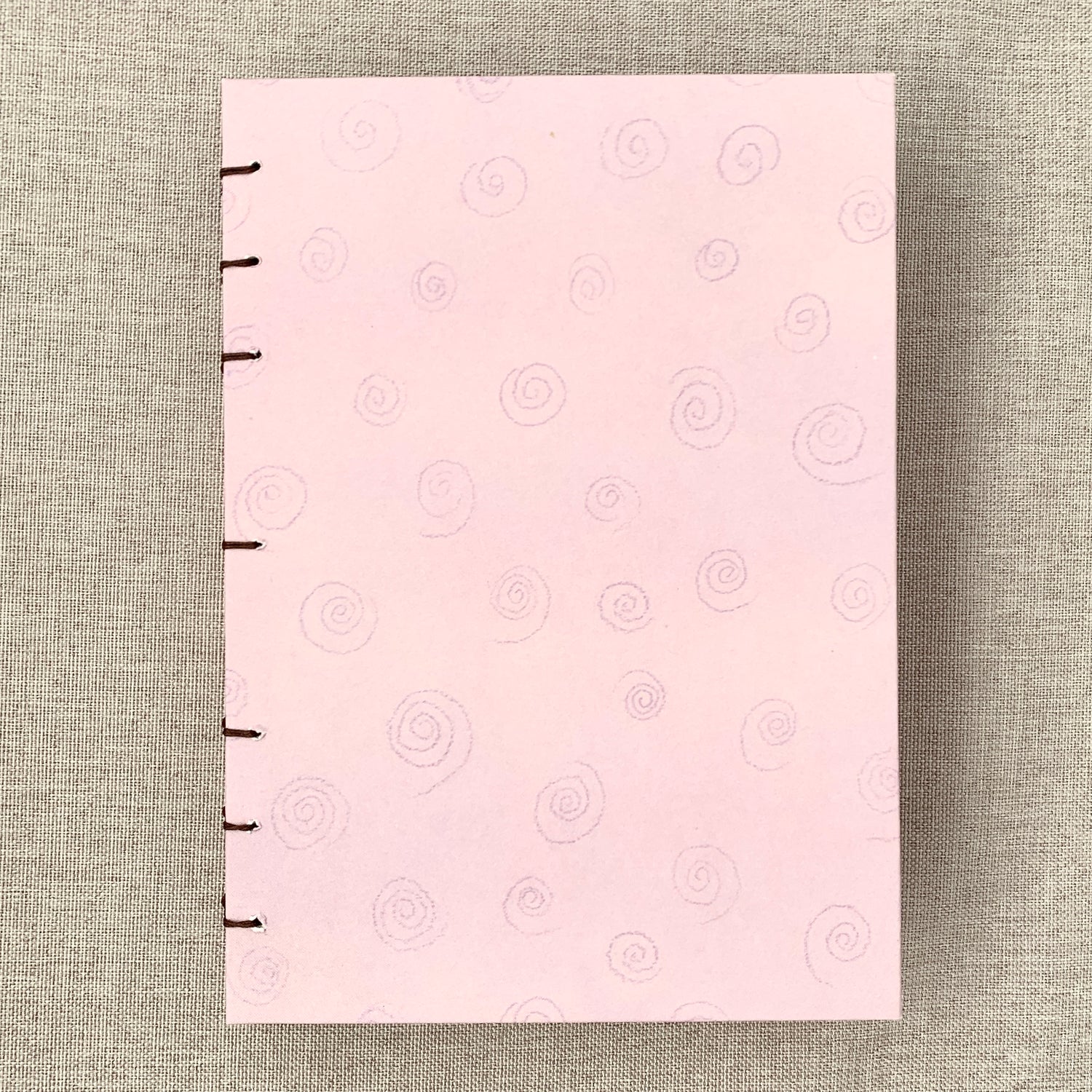 Pastel Swirl - Coptic Journal - A6 - 4x6 Dot Grid - Bullet Journal - P by FP Journals