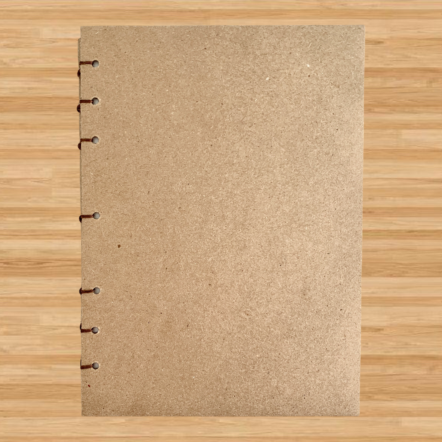 Kraft - A6 - Dot Grid - Coptic Bound - Fountain Pen Notebook - Handmade Journal